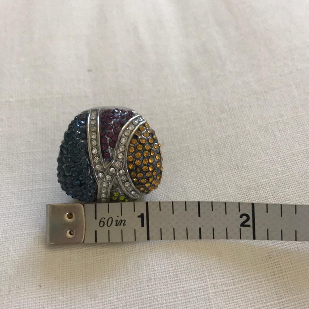 Multi Stone Large Ring - image 4